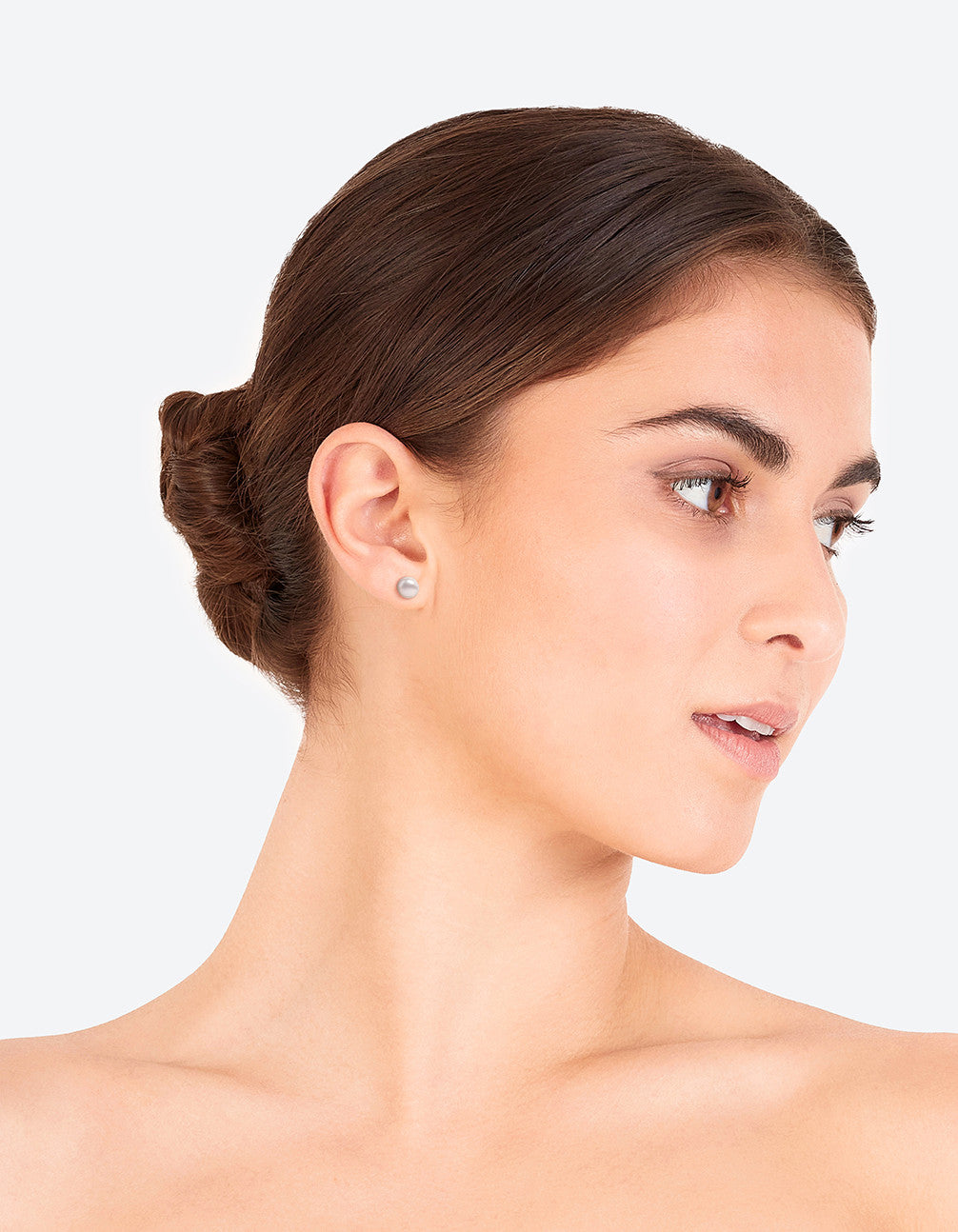 Sterling Silver Freshwater Pearl Stud Earrings