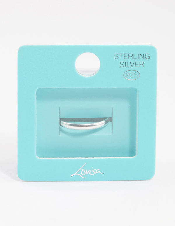 Sterling Silver Plain Band Ring