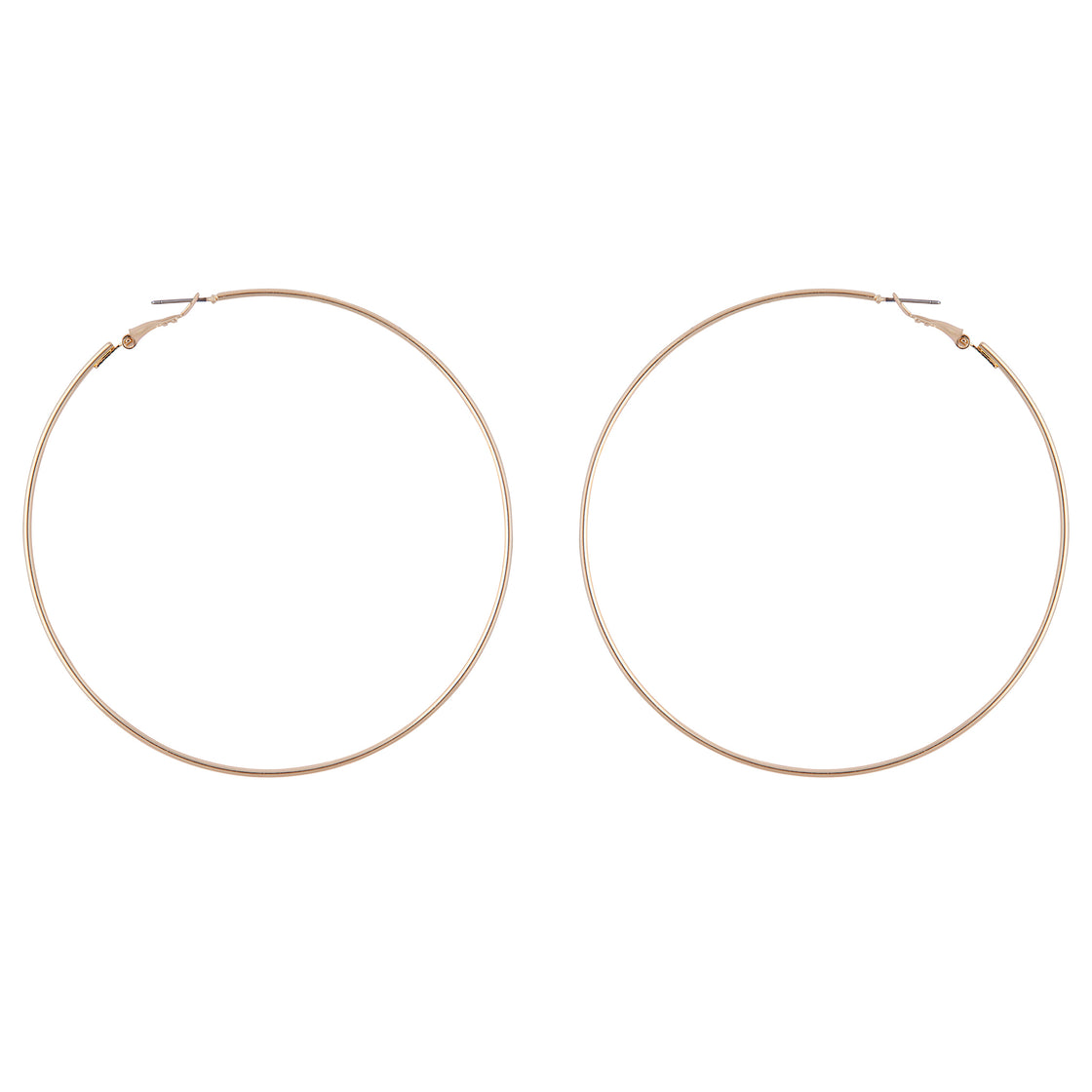 Gold Super Hoop Earrings