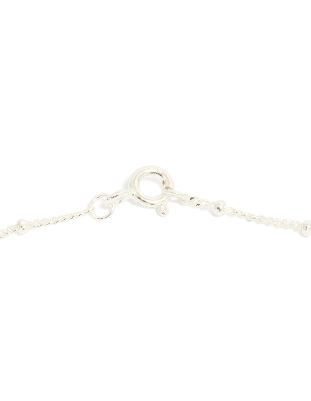 Sterling Silver Fine Ball Chain Choker
