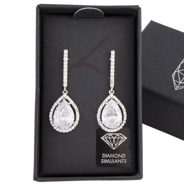 Crystal Dazzle Drop Earring