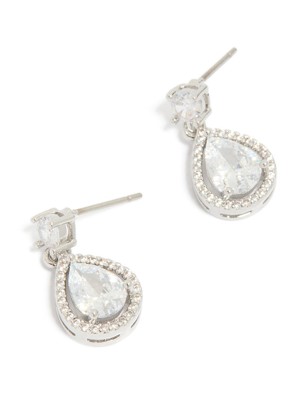 Mini Pear Drop Earring