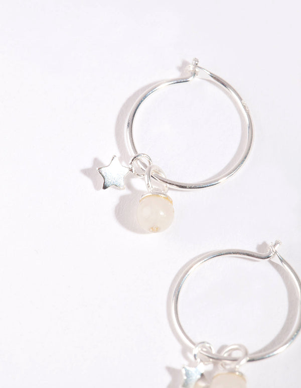 Sterling Silver Semi-Precious Earrings