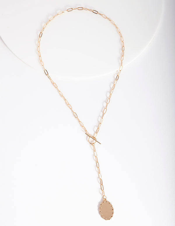 Silver Crystal Toggle Bracelet