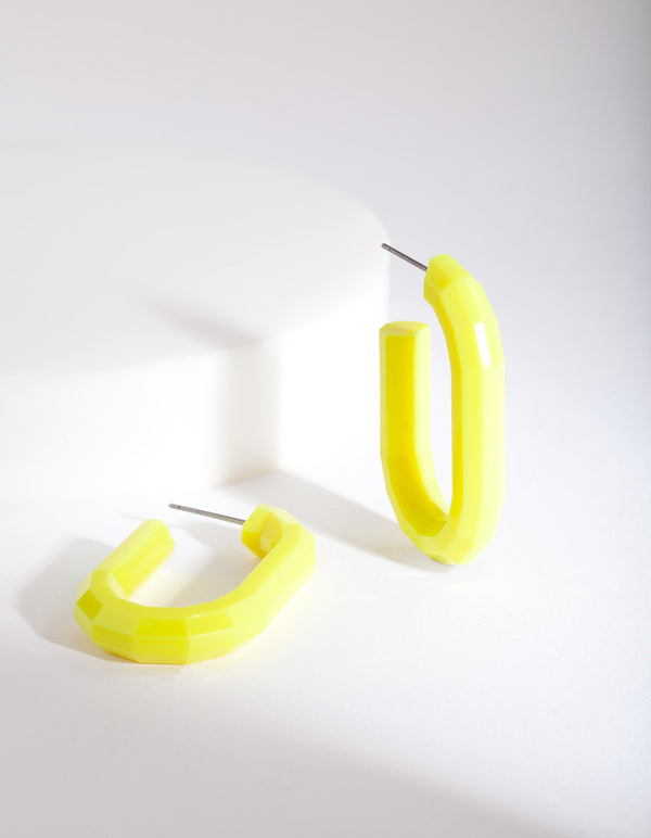Jul19B SG LIME GEO HOOP ER