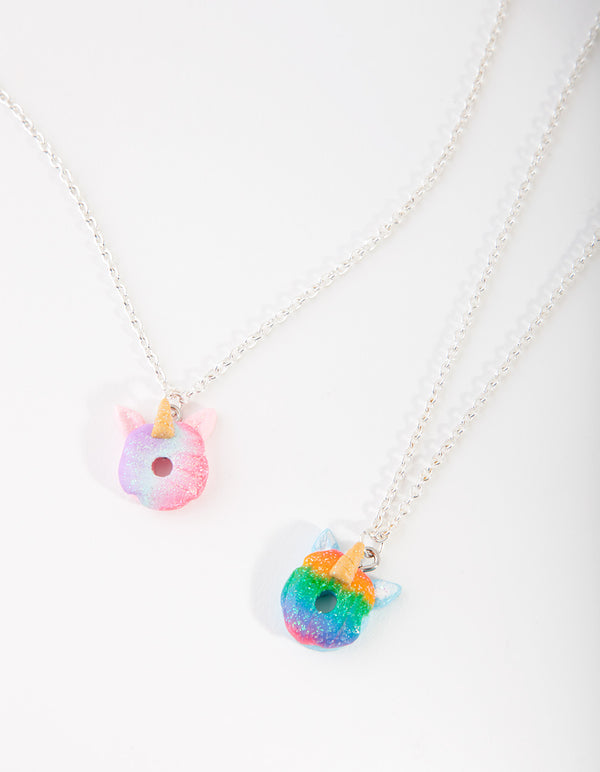 KIDS SS DONUT UNICORN 2PK NL