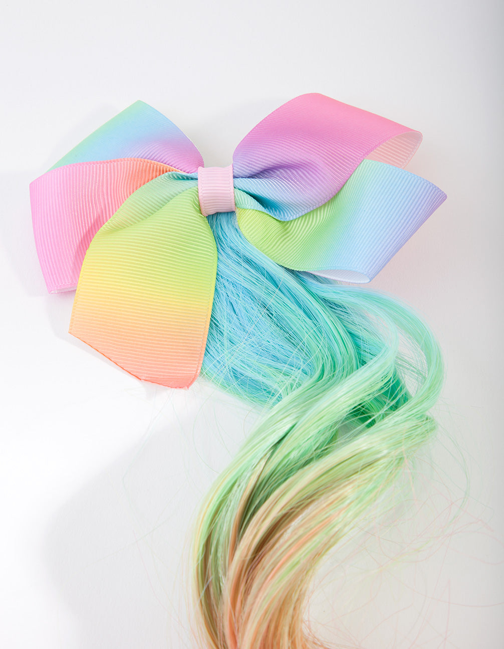 Kids Fabric Light Bow Hair Clip