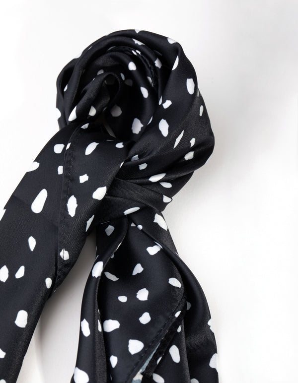 Fabric Spotted Scarf