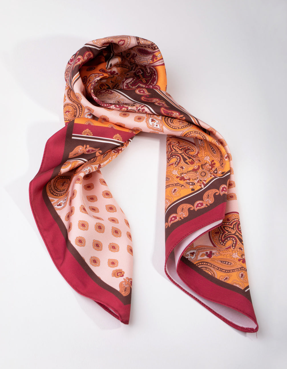 Fabric Paisley Scarf
