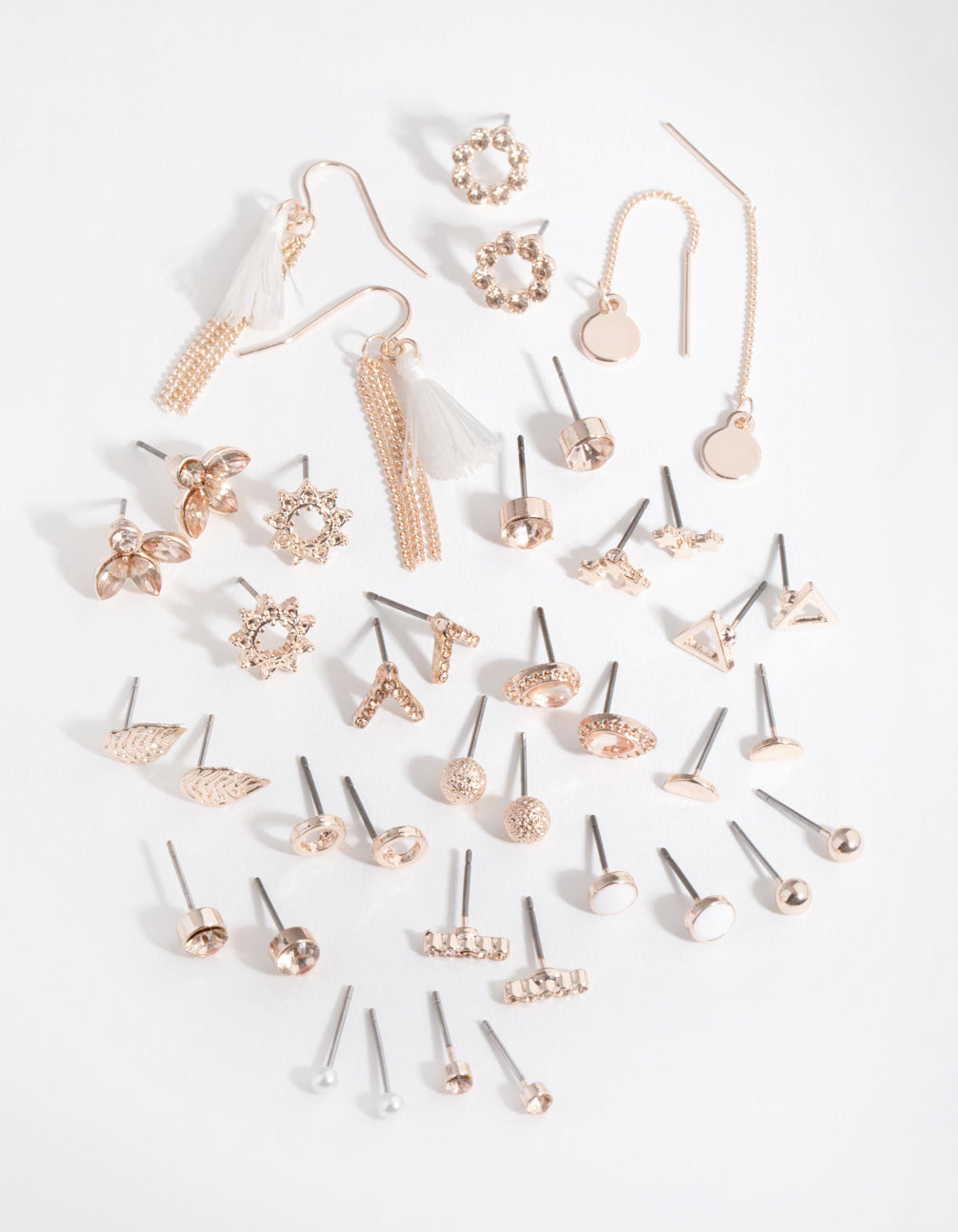 Rose Gold Pacific Opal 20-Pack Earring
