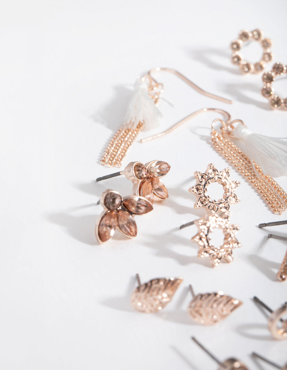 Rose Gold Pacific Opal 20-Pack Earring