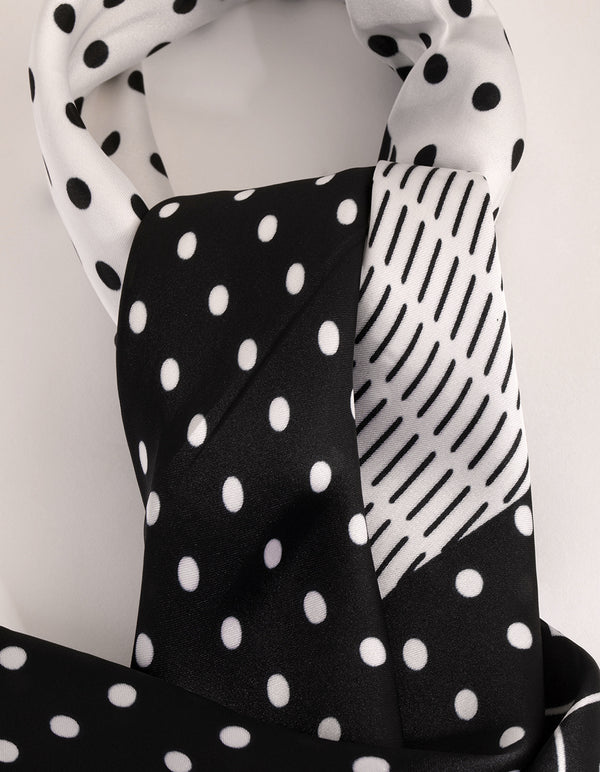 Spot & Stripe Scarf