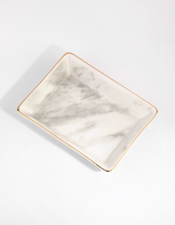 Rectangular Ceramic Trinket Tray