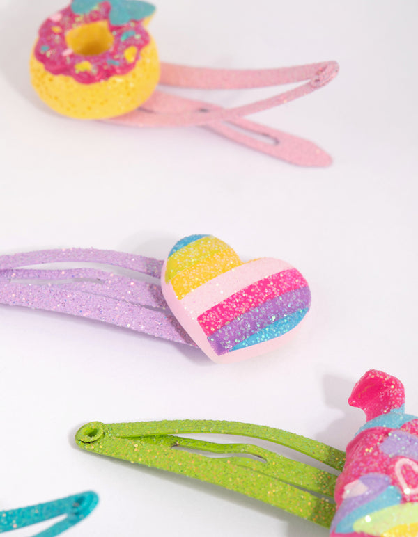 Kids Rainbow Sweets Snap 6-Pack