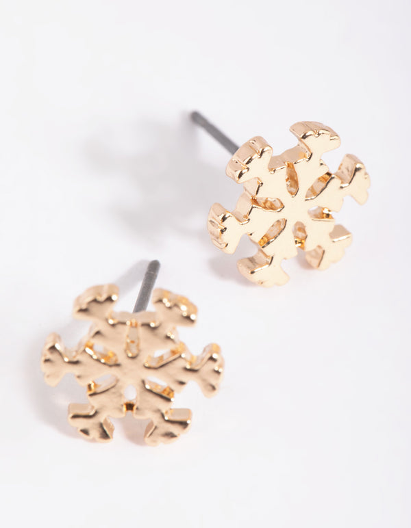 Festive Snowflake Stud Earring Pack