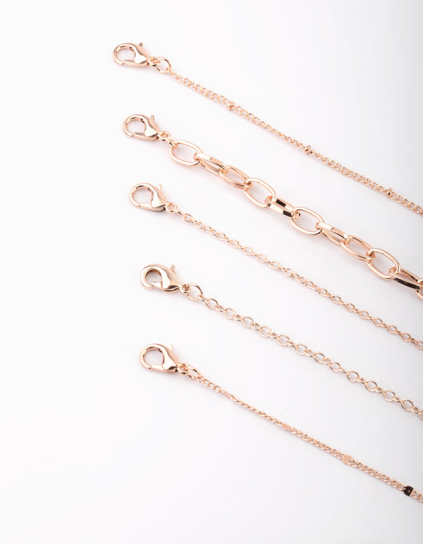 Rose Gold Butterfly Choker