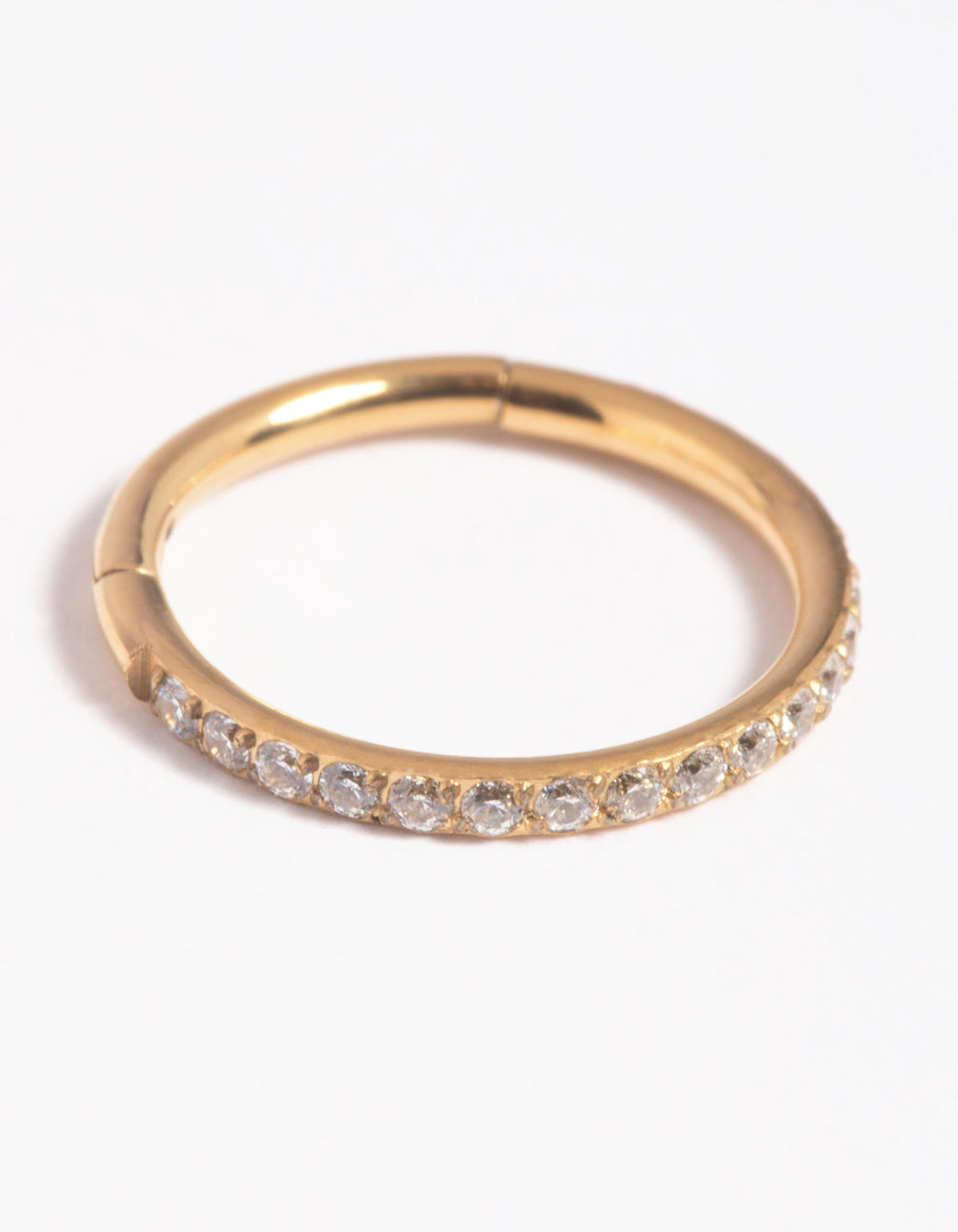 Gold Plated Titanium Crystal Clicker