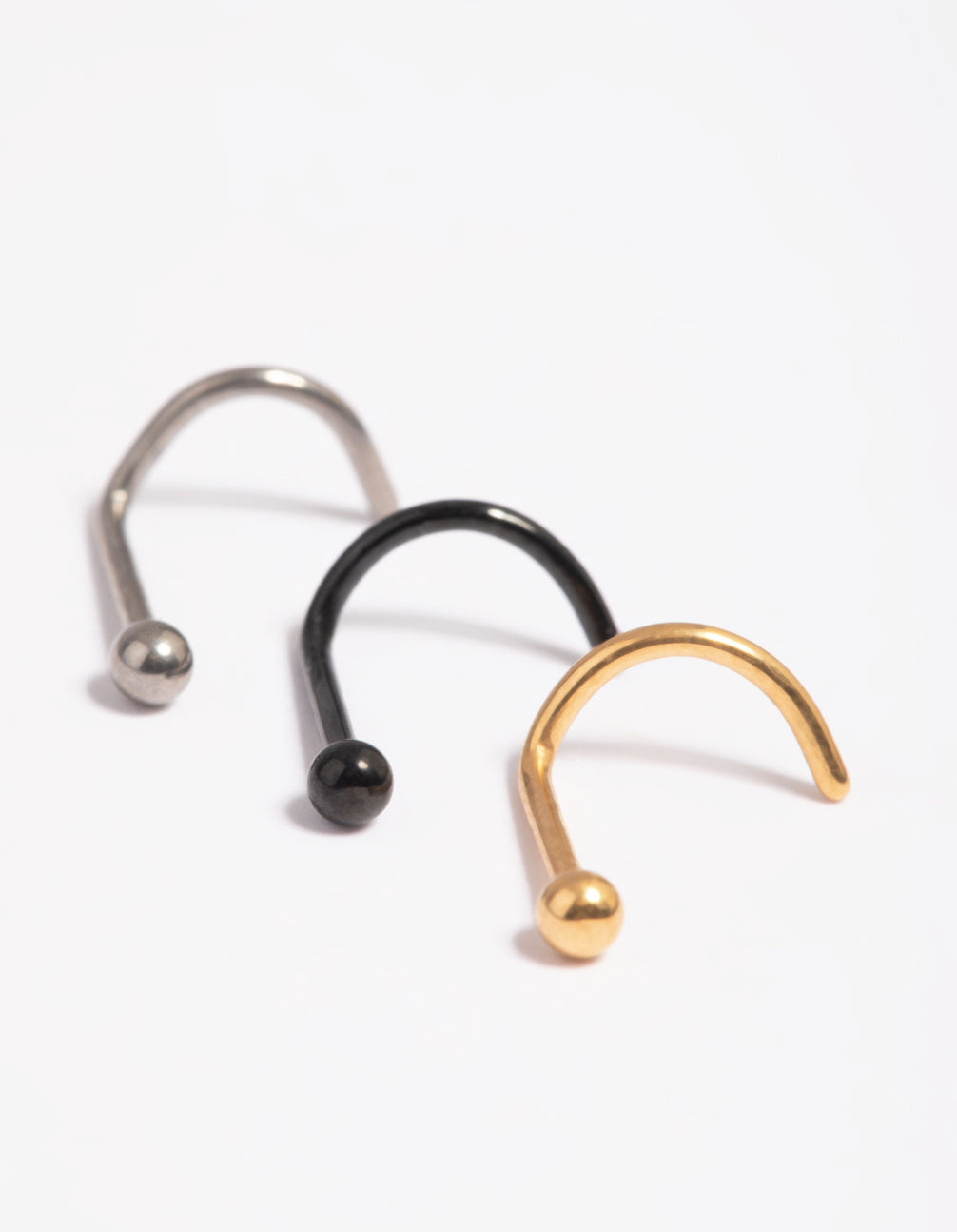 Titanium Ball Nose Studs