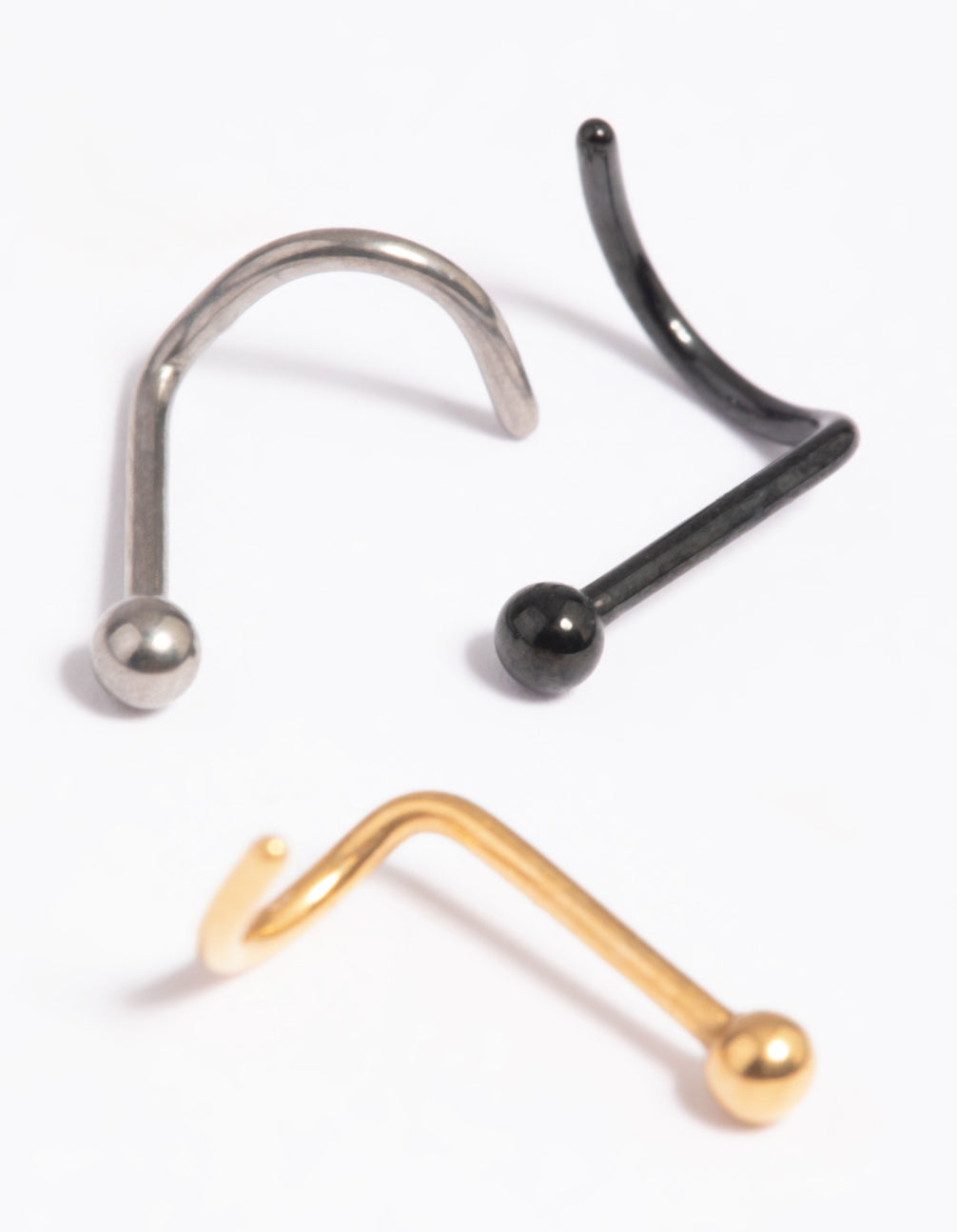 Titanium Ball Nose Studs