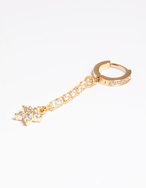 Gold Plated Titanium Clicker Ring