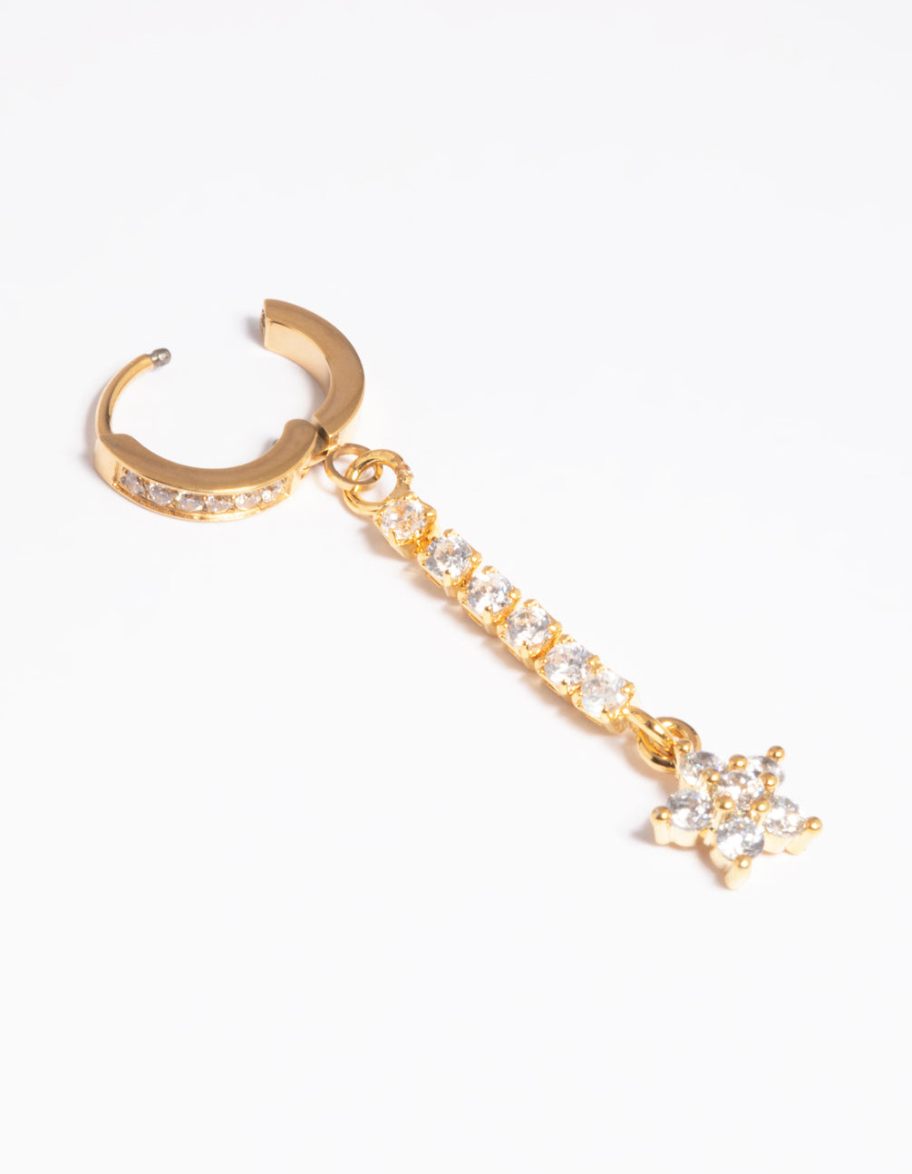 Gold Plated Titanium Clicker Ring