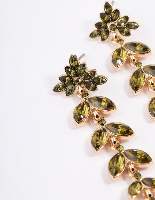 Gold Mini Graduated Earrings