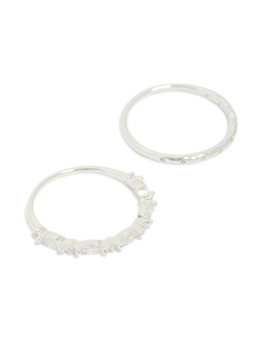 Sterling Silver Marquise Ring Pack