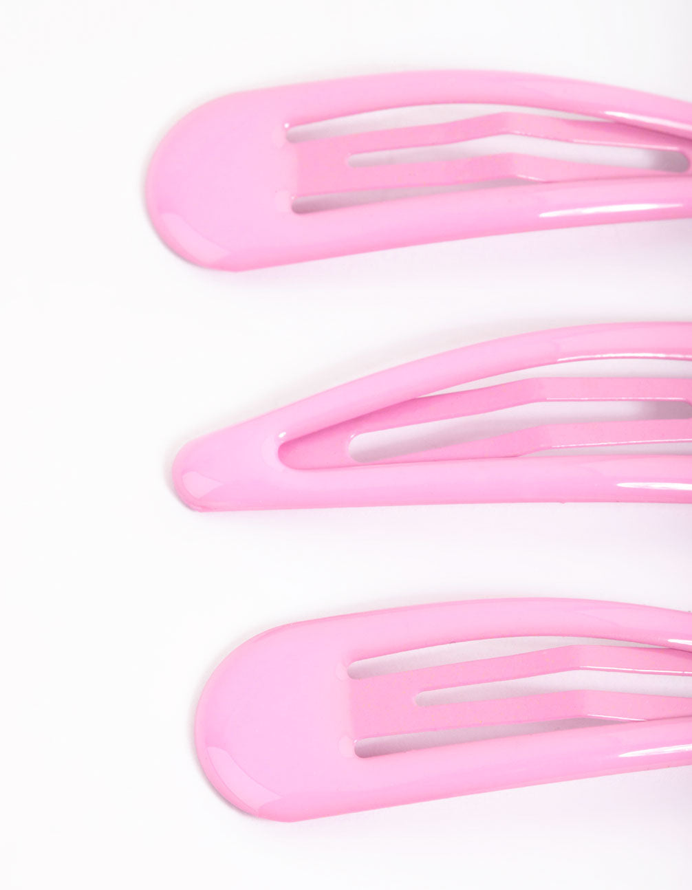 Coated Pink Bubble Snap Clip Pack