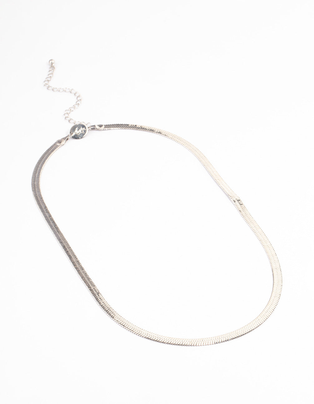 Silver Classic Snake Chain Necklace