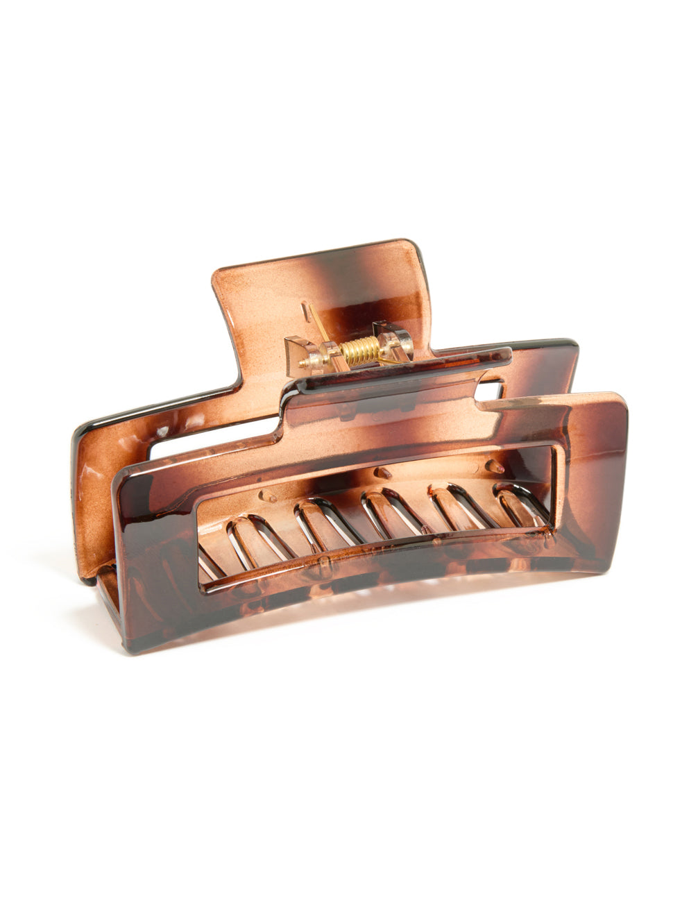 Large Rectangular Tortoiseshell Hair Claw Clip