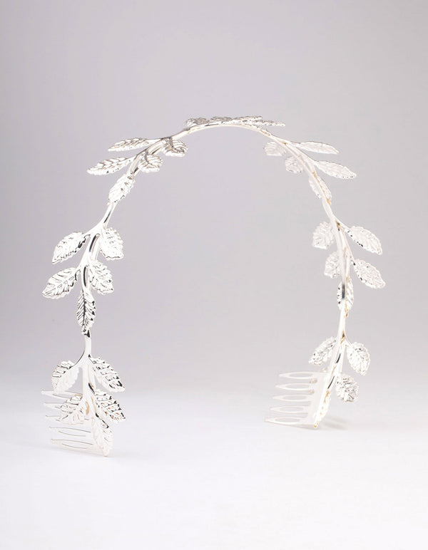 Silver Detailed Vine Headband