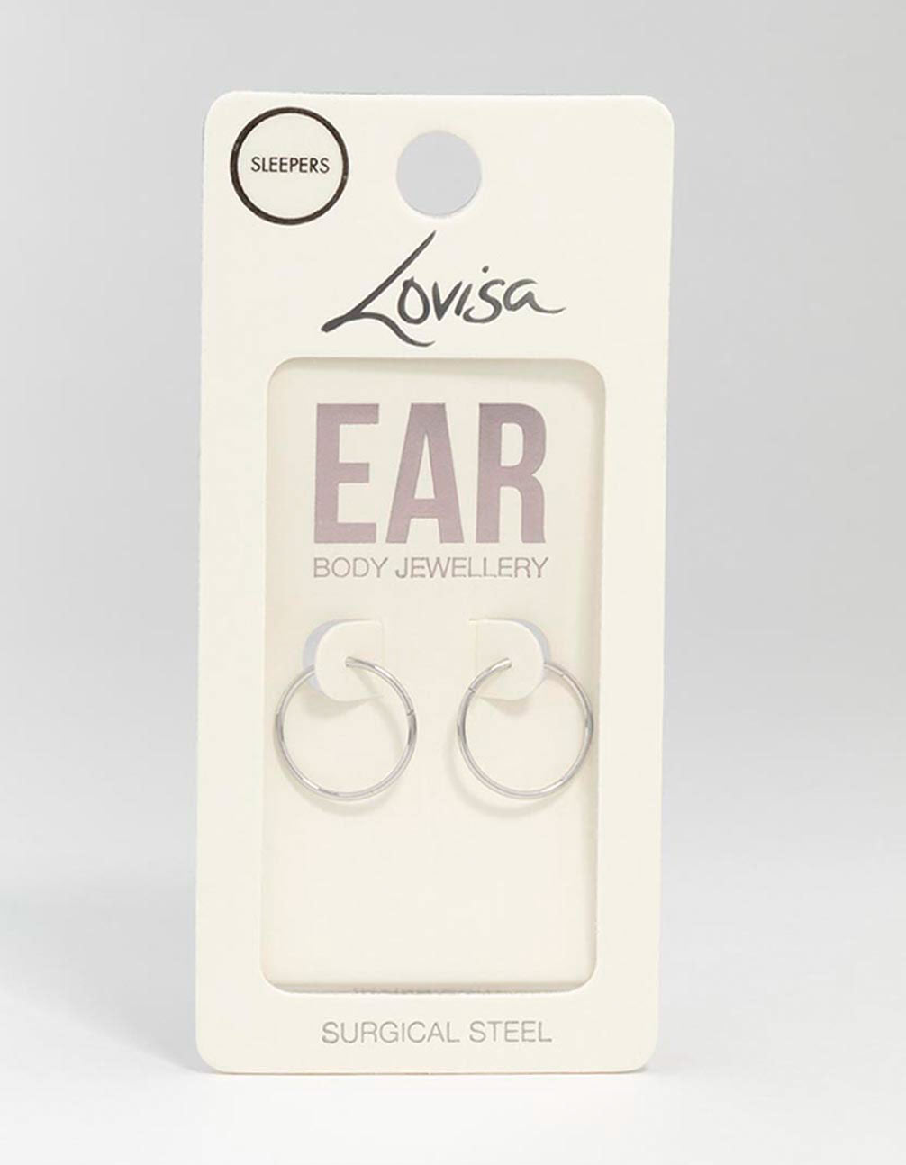 Surgical Steel Sleeper Earrings 14MM