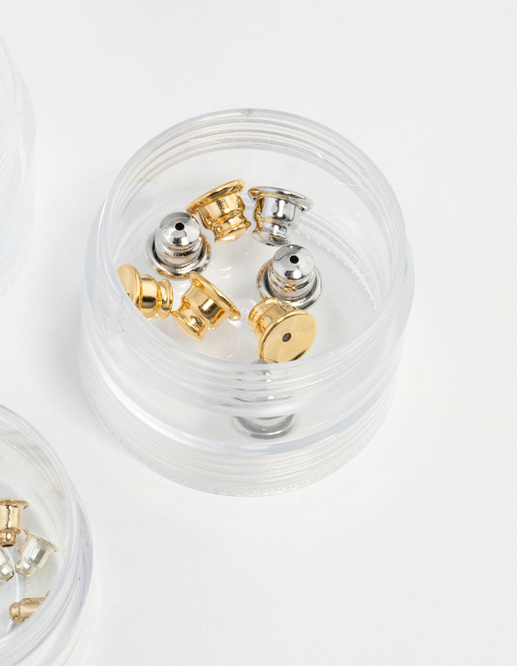Gold & Silver 3 Tubs Bullet Backs