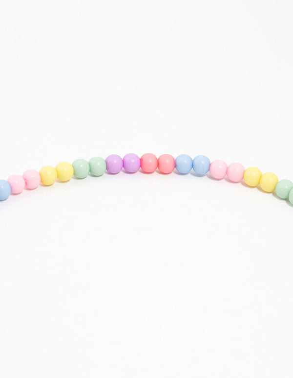 Kids Rainbow Bead Ring, Neck & Bracelet Pack