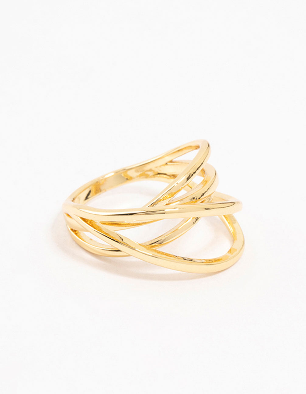 Gold Plated Thin Wrapped Ring