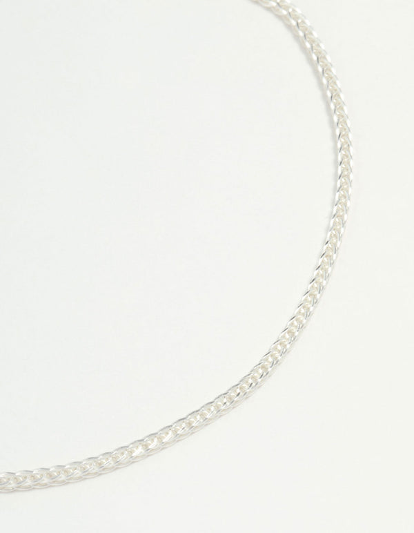 Sterling Silver Box Chain Bracelet