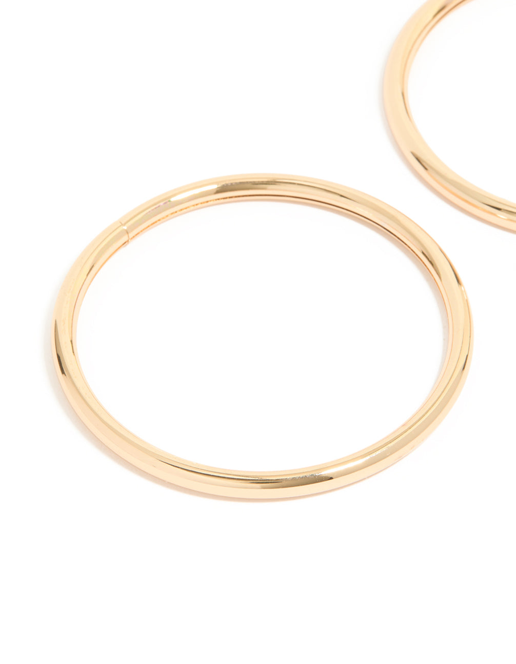 Gold Smooth Bangles 2-Pack