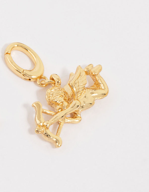 Gold Plated Angel & Sun Charms 3-Pack