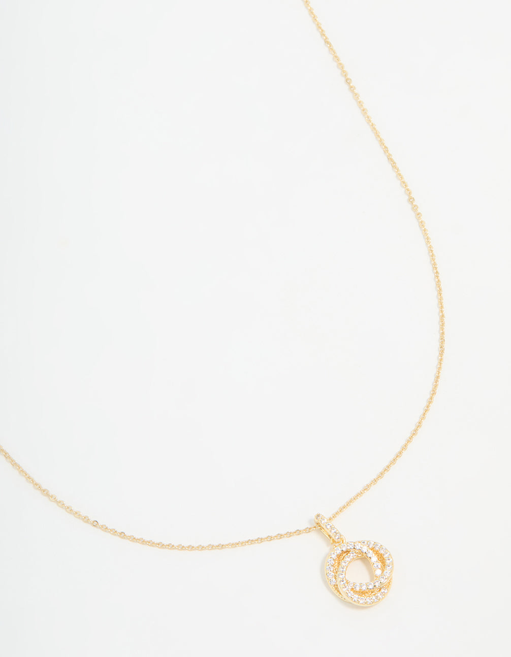 Gold Plated Milky Way Pendant Necklace