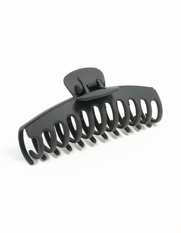 Matte Black Extra Large Claw Clip