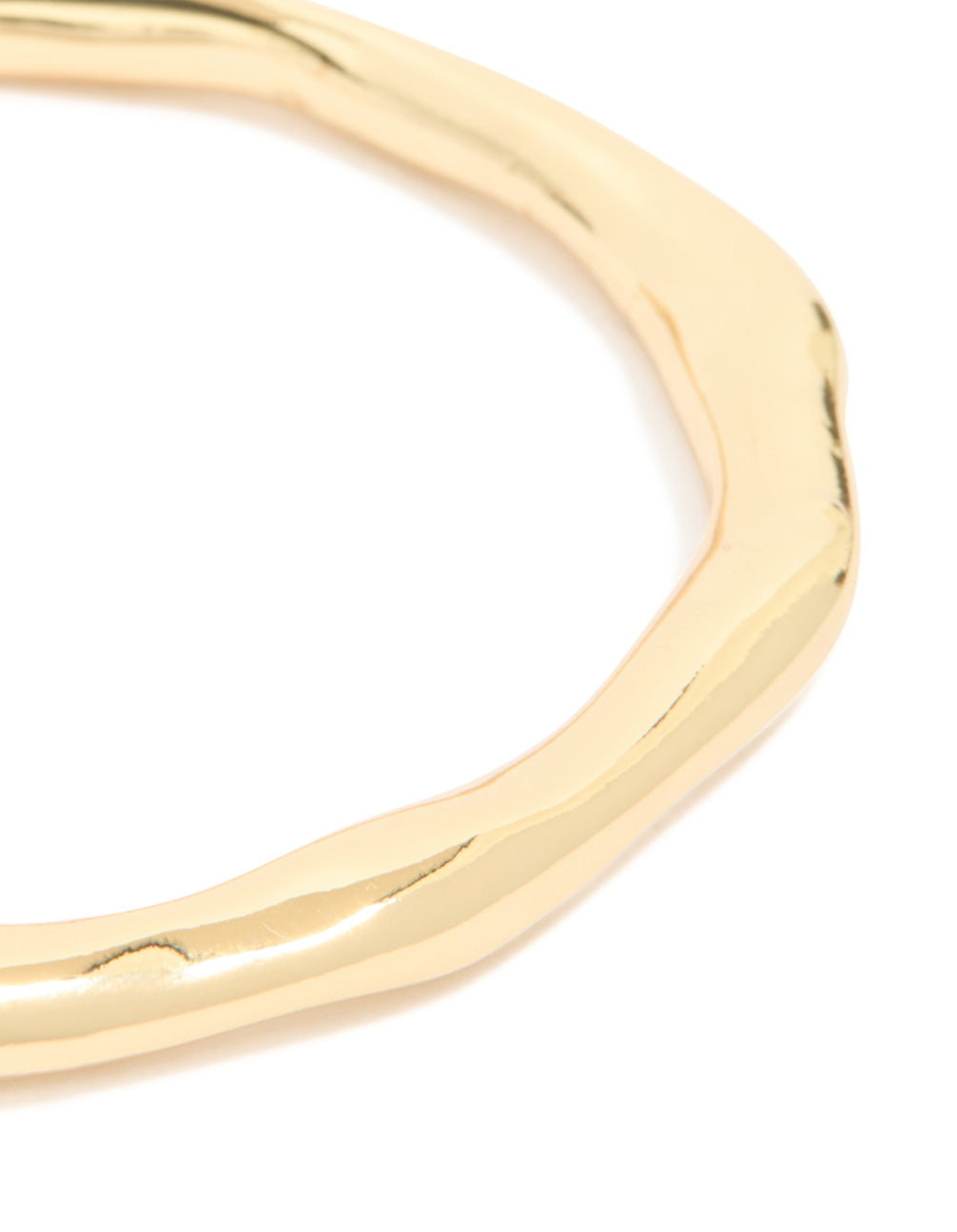 Gold Plated Organic Wrist Cuff