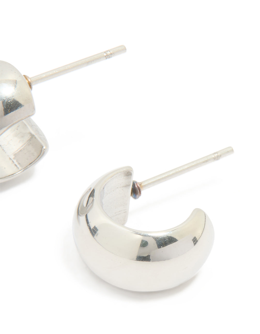 Surgical Steel Mini Bubble Huggie Earrings