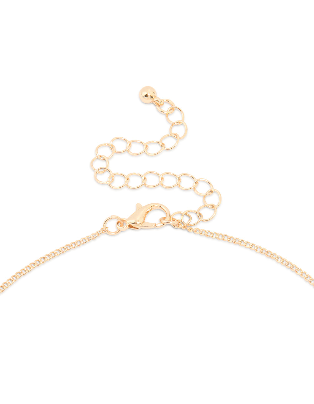 Gold Heart Cameo Necklace