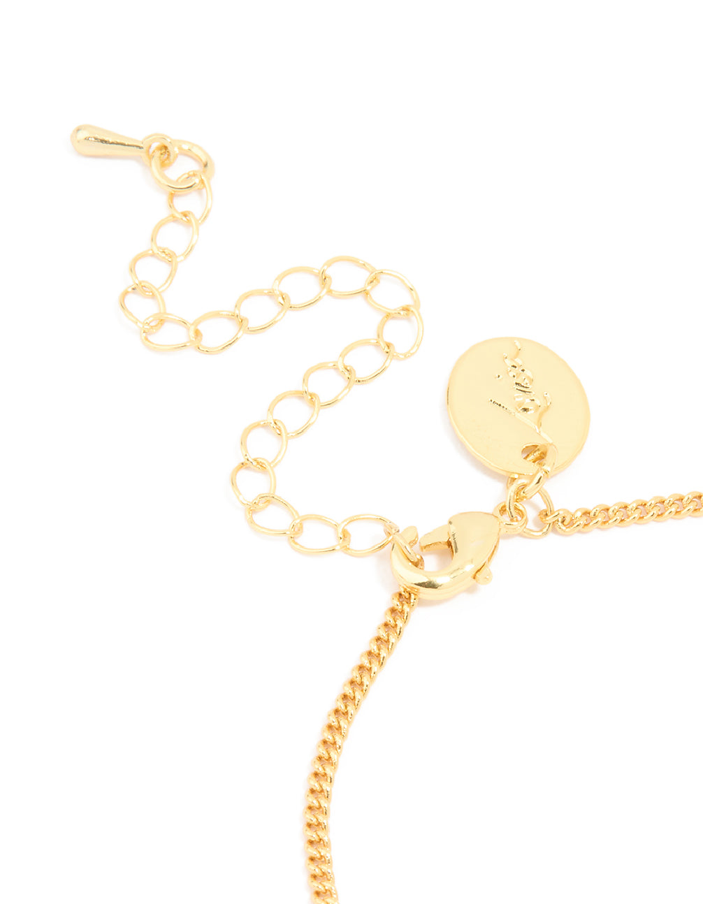 Gold Plated Cubic Zirconia Mixed Flower & Pearl Bracelet