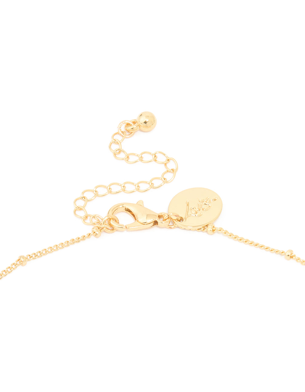 Gold Plated Freshwater Pearl Pendant & Ball Chain Necklace