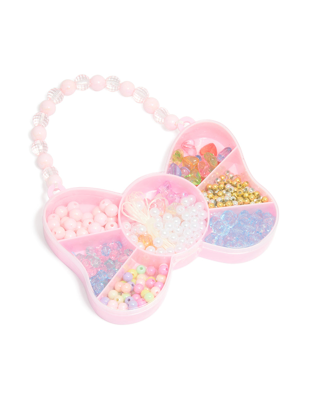 Kids Multi Coloured Beaded DIY Jewellery Kit