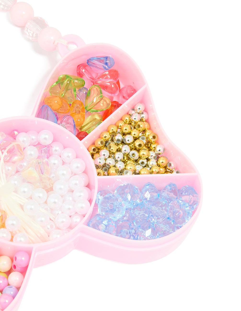 Kids Multi Coloured Beaded DIY Jewellery Kit