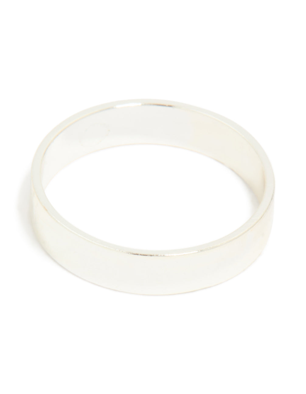 Silver Plated Simple Cubic Zirconia & Smooth Rings 3-Pack