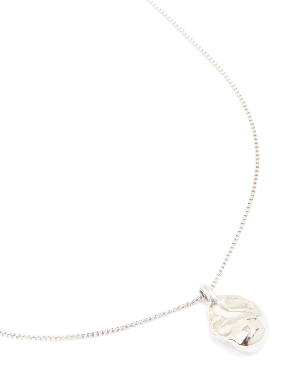 Waterproof Stainless Steel Organic Pendant Necklace