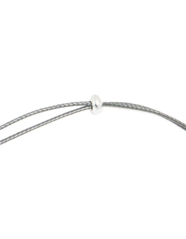 Waterproof Stainless Steel Starfish Cord Necklace